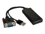 Adc-gm/hf - ström/ljud/videoadapter
