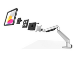 Universal Tablet Magnetic Articulating Arm Mount Plus Hub monteringssats