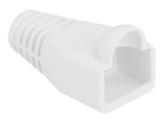 Strain relief for RJ45 plug