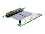 Riser card PCI 32 Bit with flexible cable left insertion