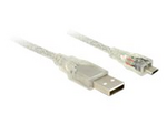 USB-kabel - mikro-USB typ B till USB