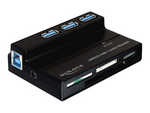 USB 3.0 Card Reader All in 1 + 3 Port USB 3.0 Hub