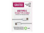 GRATEQ - USB typ C-kabel