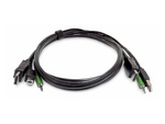 HDMI KVM Cable USB 2.0 3.5mm TAA
