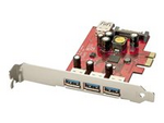 USB 3.0 Card - 3 + 1 Port