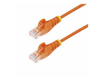 1.5m Orange Slim CAT6 Ethernet Cable, Snagless, 28AWG, LSZH