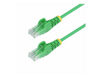 3m Green Slim CAT6 Ethernet Cable, Snagless, 28AWG, LSZH