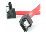 18in Latching SATA to Right Angle SATA Serial ATA Cable