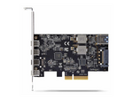 5-Port USB PCIe Card, USB 3.2 10Gbps, PCI Express Card with 4x USB-C Ports, 1x USB-A Internal Port, USB PCIe Controller Card, Windows/macOS/Linux
