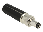 Elkontakt - DC-jack 5,5 mm x 9,5 mm (ID: 2,5 mm)