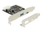 PCI Express x4 Card > 1 x external USB Type-C female + 1 x external type A female SuperSpeed USB 10 Gbps (USB 3.1, Gen 2)