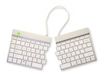 Ergonomic keyboard split break