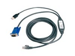 Avocent - video/USB-kabel RJ-45