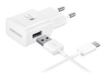 Strömadapter + USB-C laddkabel Vit